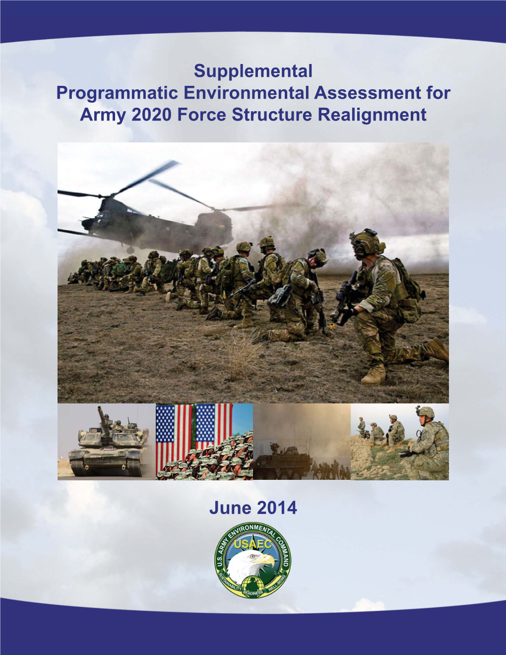 Supplemental Environmental Assessment for Army 2020 Force