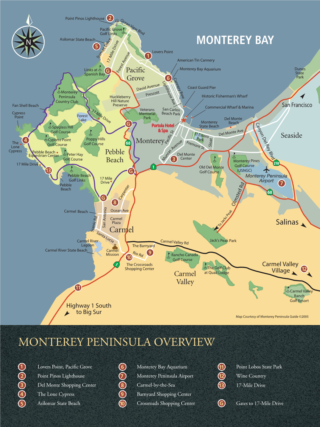 Monterey Peninsula Overview