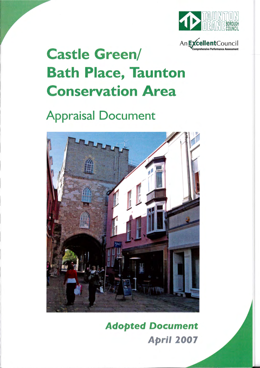 Castle Green Bath Place Conservation Area Appraisal