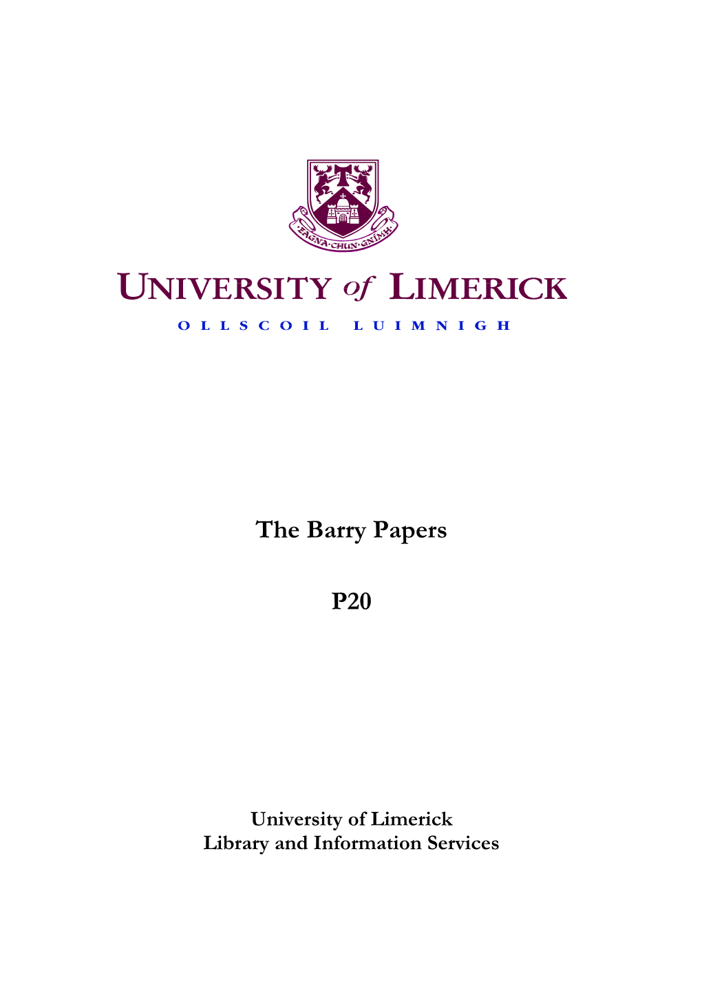 The Barry Papers