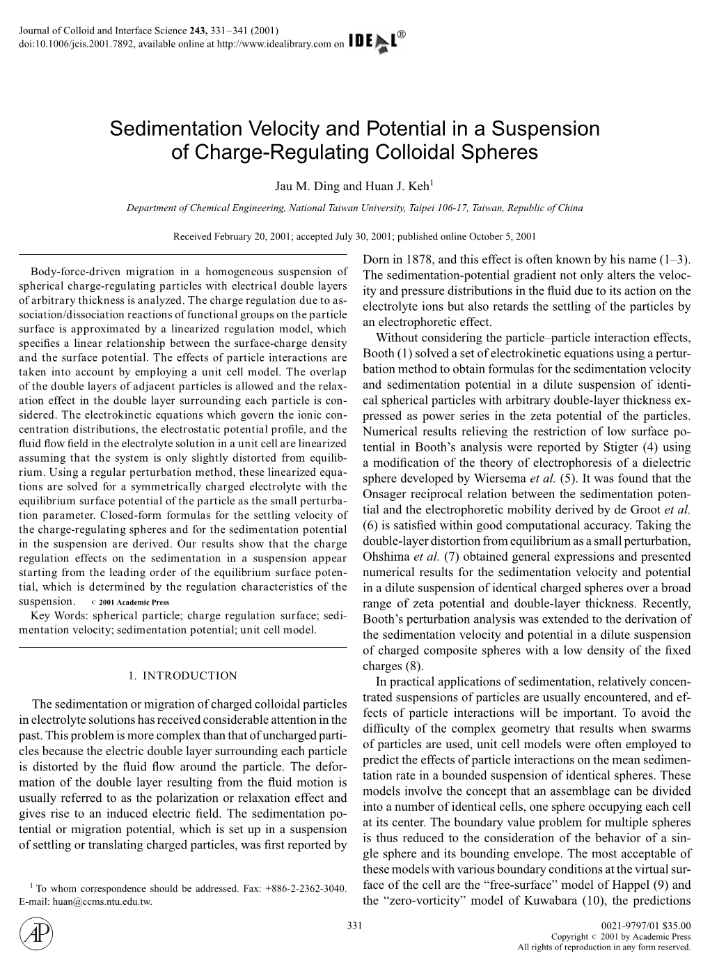 Sedimentation Velocity and Potential in a Suspension of Charge-Regulating Colloidal Spheres