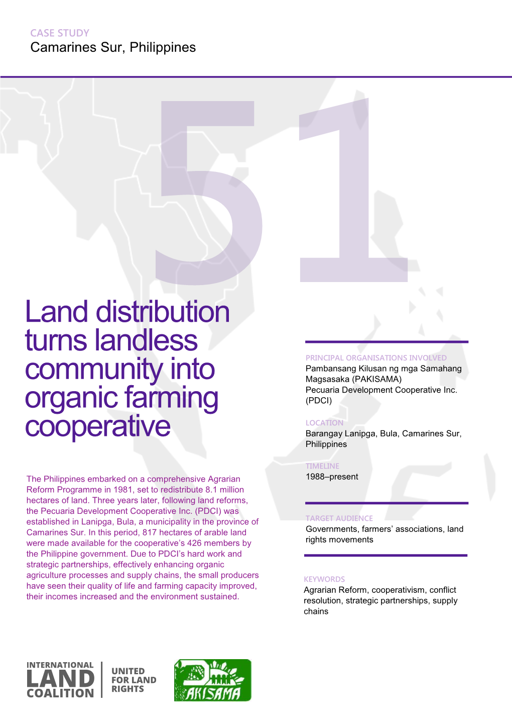 Land Distribution Turns Landless Community Into Organic Farming