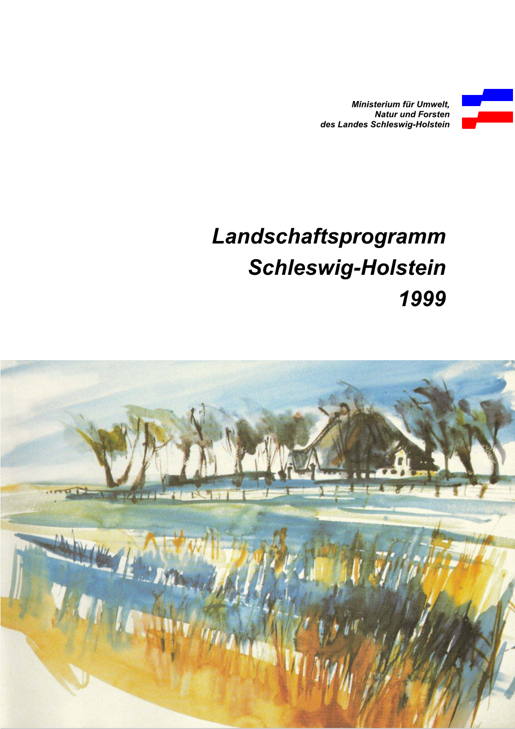 Landschaftsprogramm Schleswig-Holstein 1999