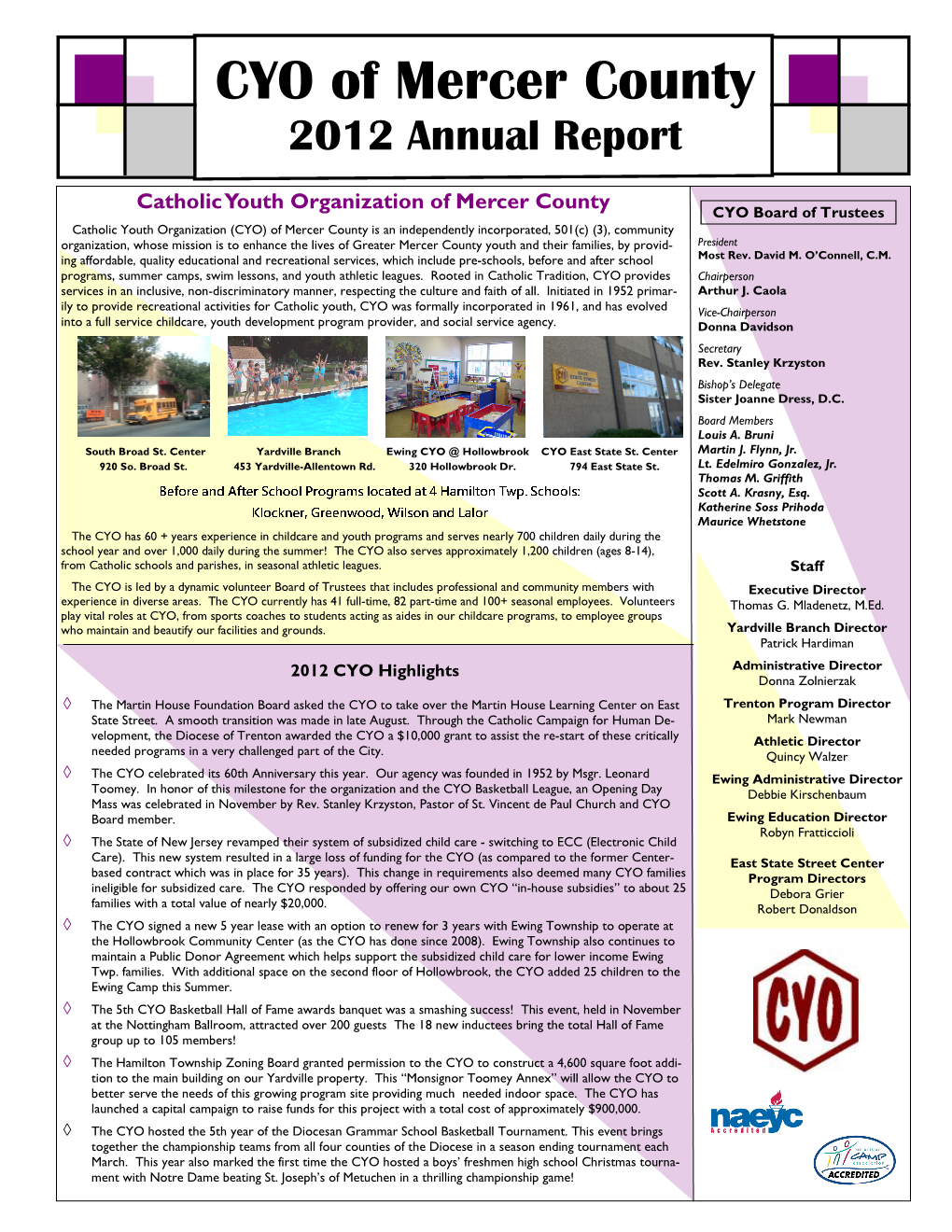 2012 CYO Annual Report.Pub