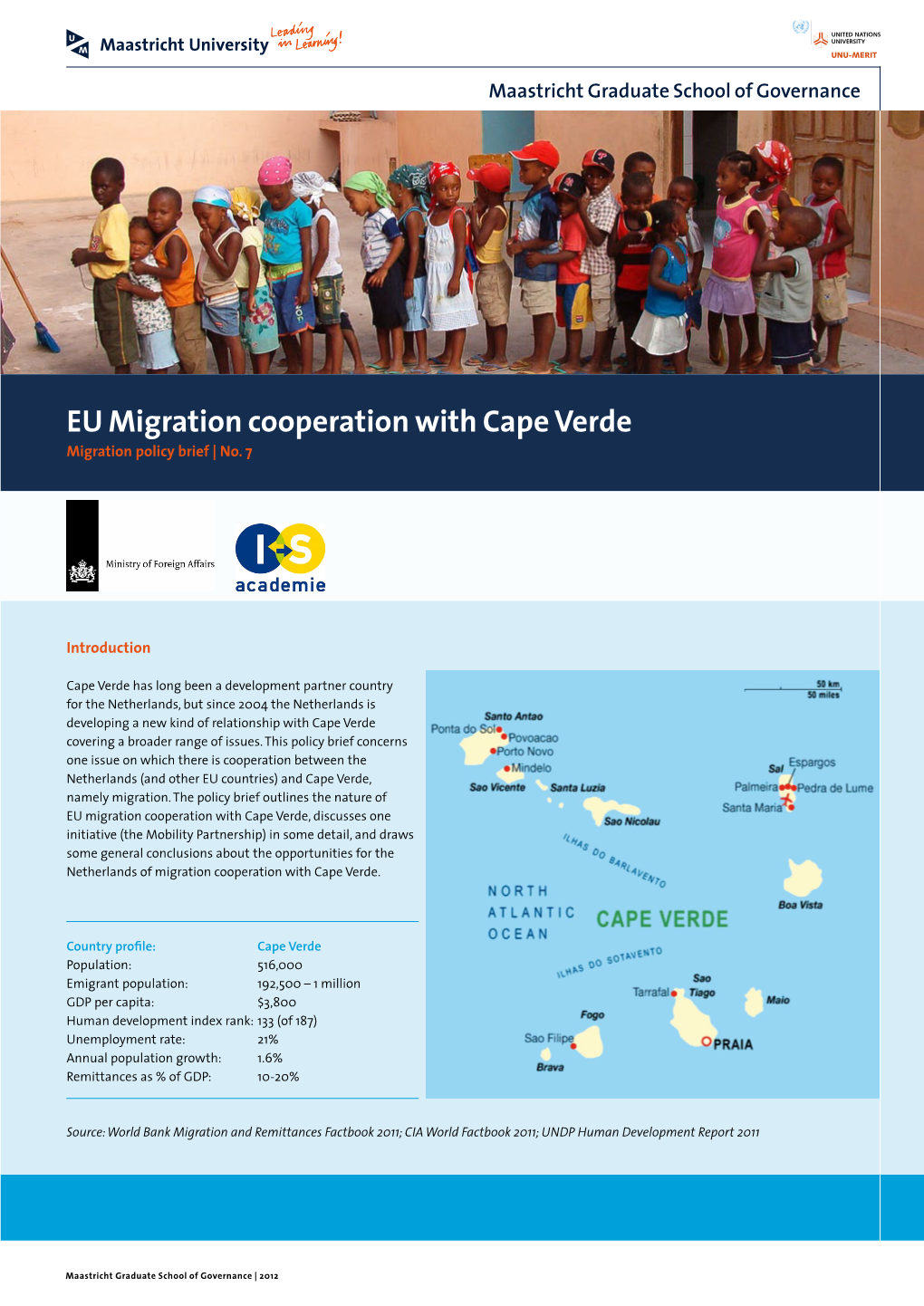 EU Migration Cooperation with Cape Verde Migration Policy Brief | No