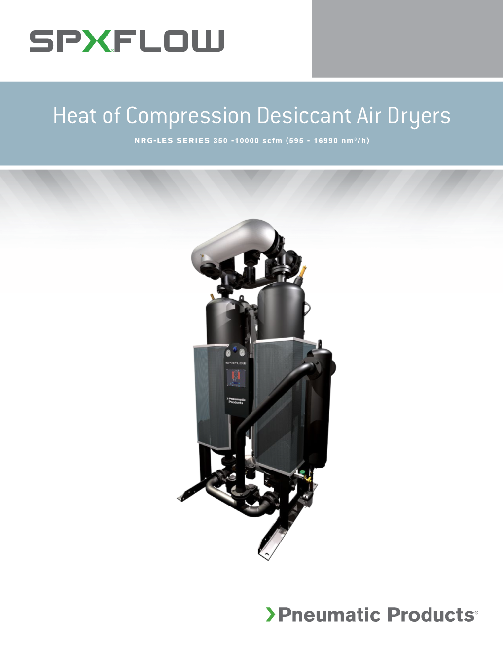 Heat of Compression Desiccant Air Dryers