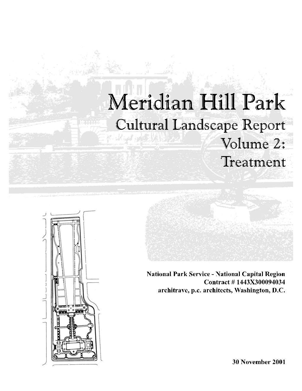Volume 2: Treatment Meridian Hill Park CLR ______