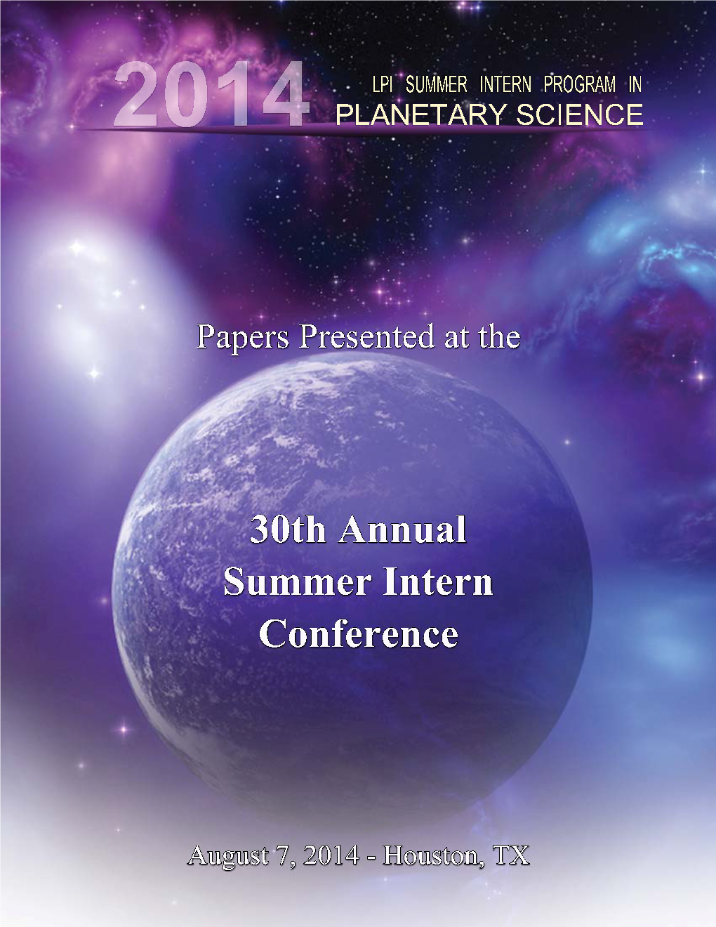 Thirtieth Annual Summer Intern Conference