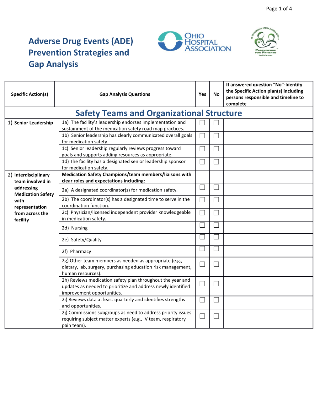 Adverse Drug Events (ADE)