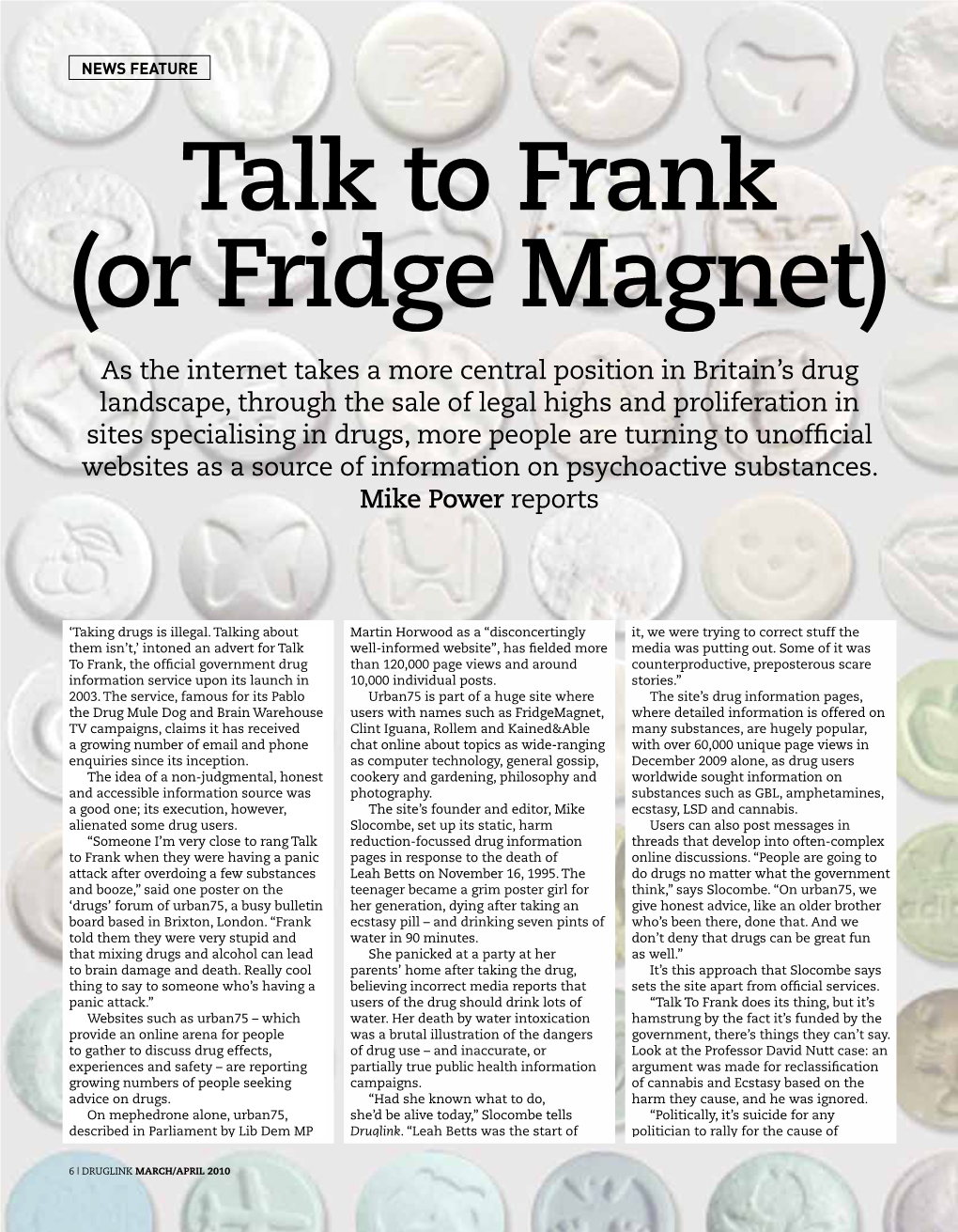 Talk to Frank (Or Fridge Magnet)