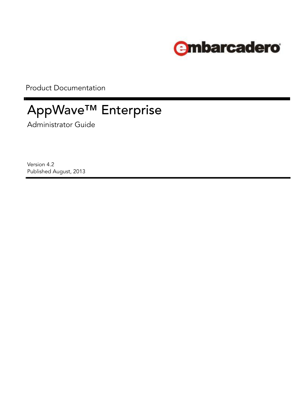 Appwave™ Enterprise Store 4.1 Administrator Guide