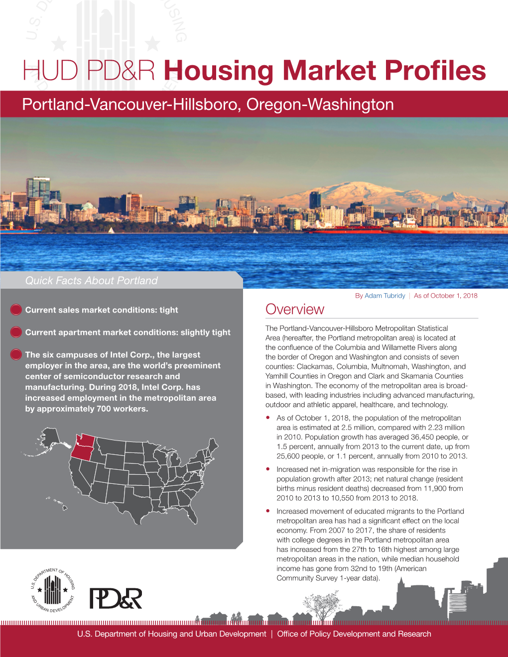 HUD PD&R Housing Market Profiles