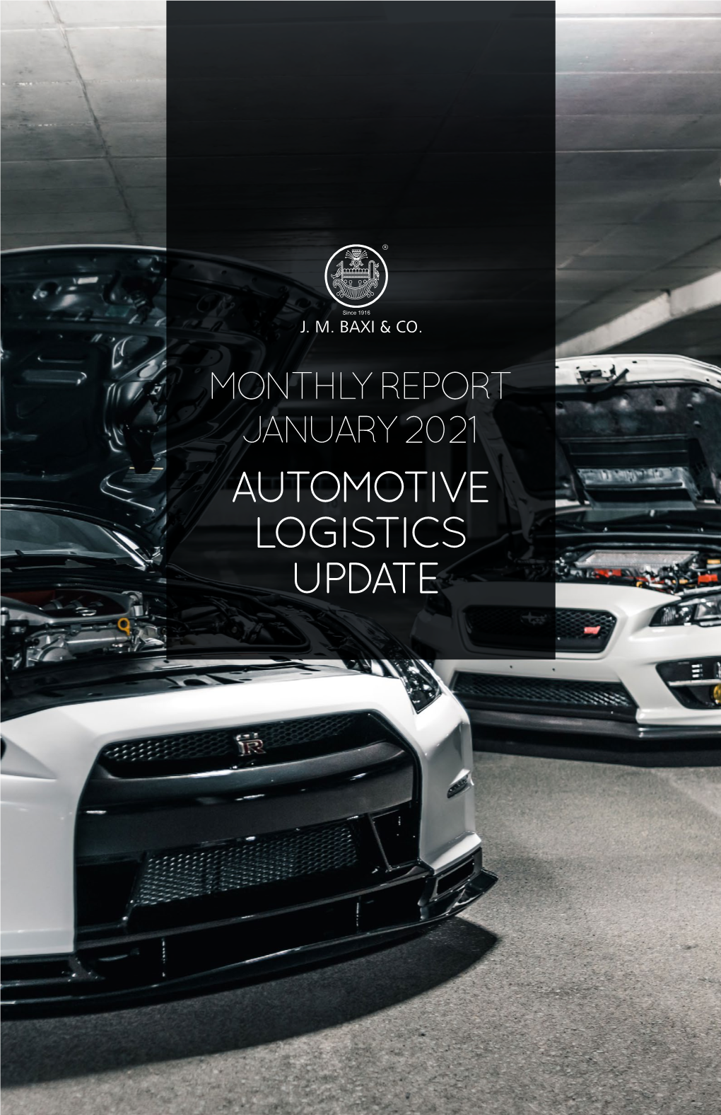 Automotive Logistics Update Table of Content