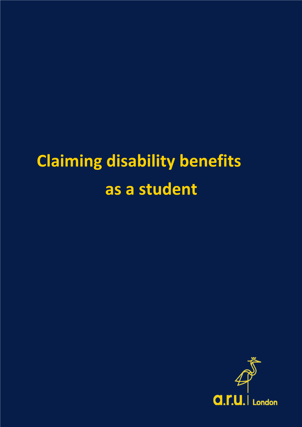 Claiming Disability Benefits As a Student