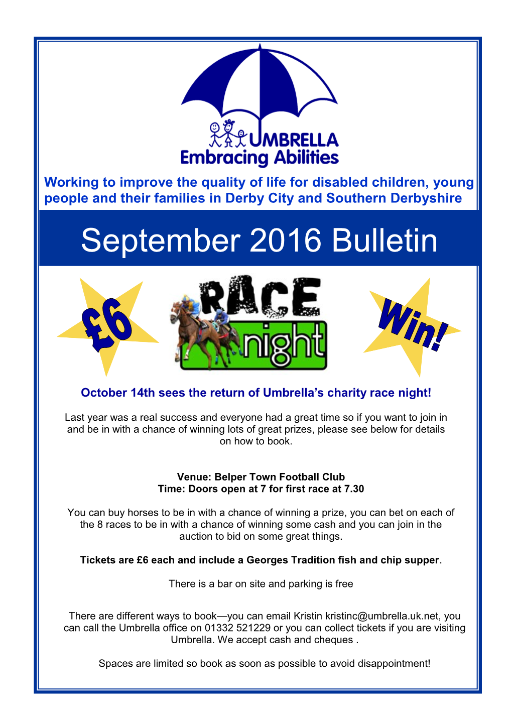 September 2016 Bulletin