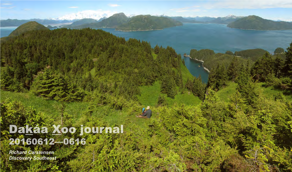 Dakáa Xoo Journal 20160612—0616 Richard Carstensen Discovery Southeast Alaska Shorezone 20100527