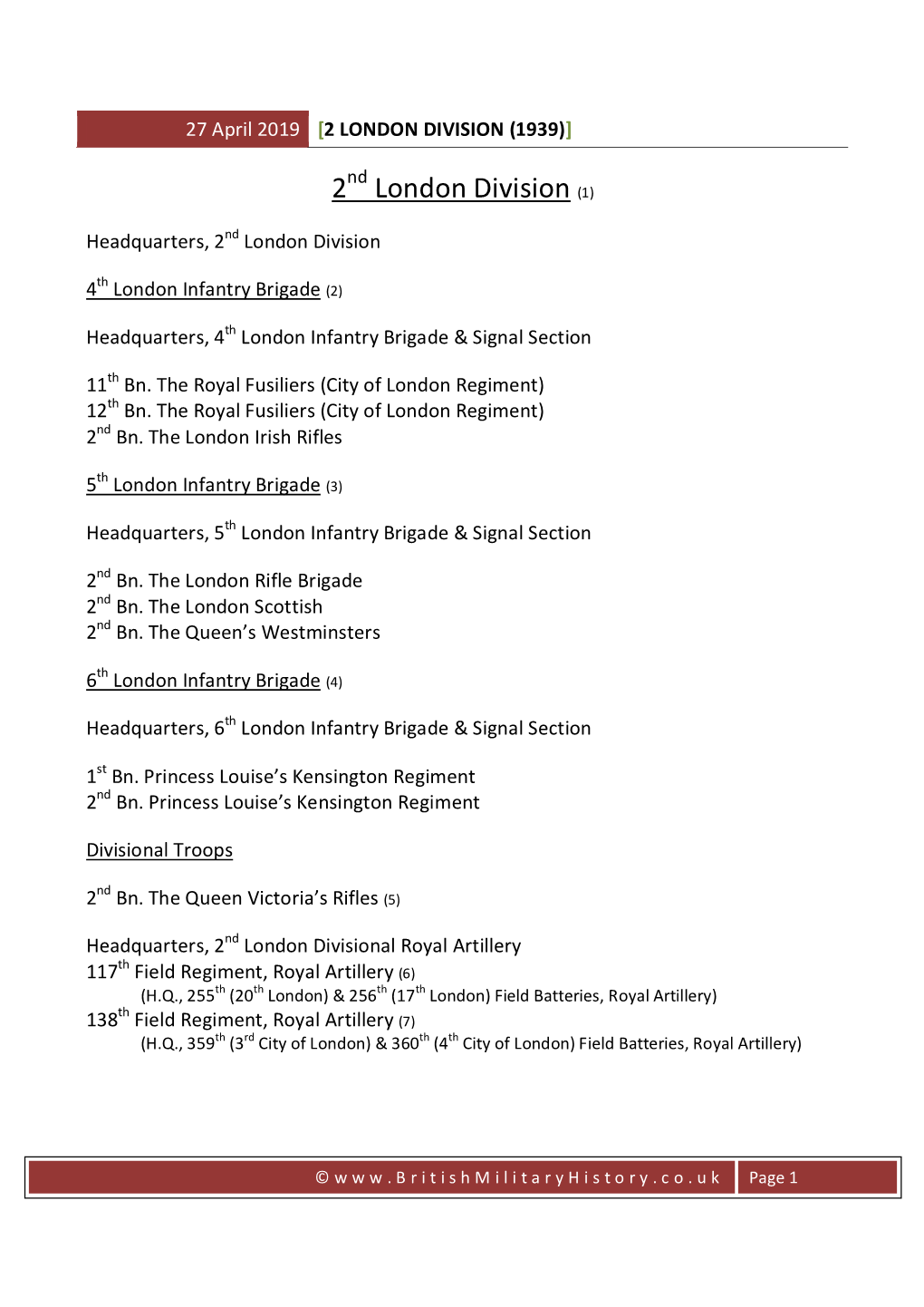 2 London Division (1939)]