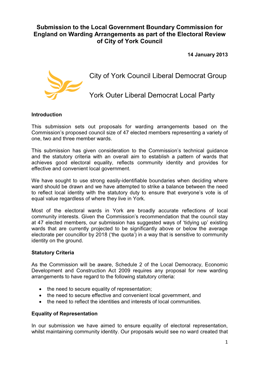 York Outer Liberal Democrats