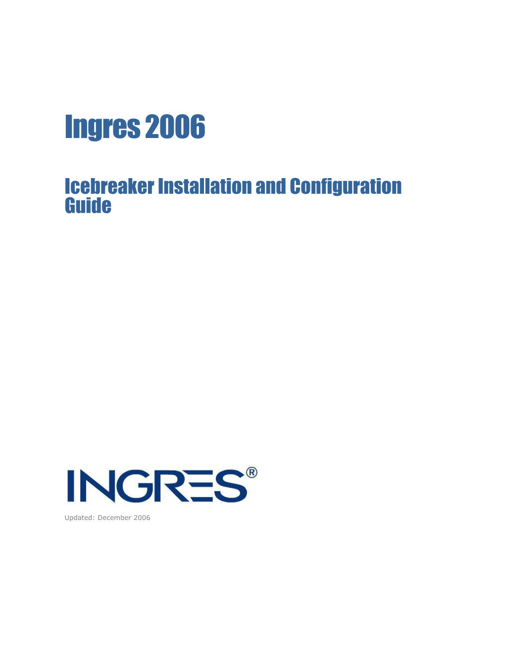 Icebreaker Installation and Configuration Guide