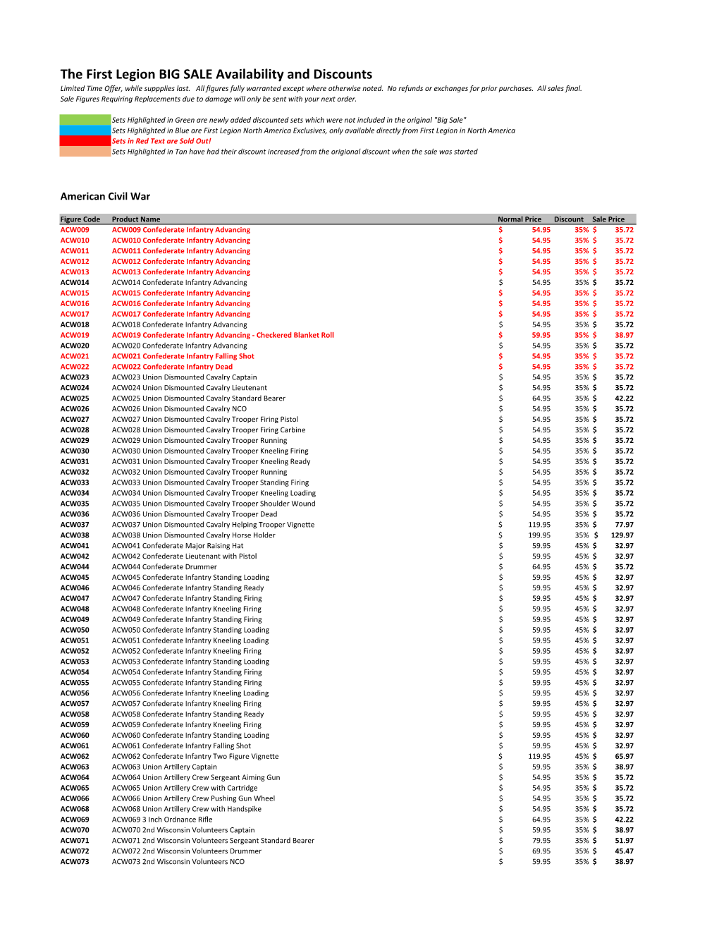 First-Legion-BIG-SALE.Pdf