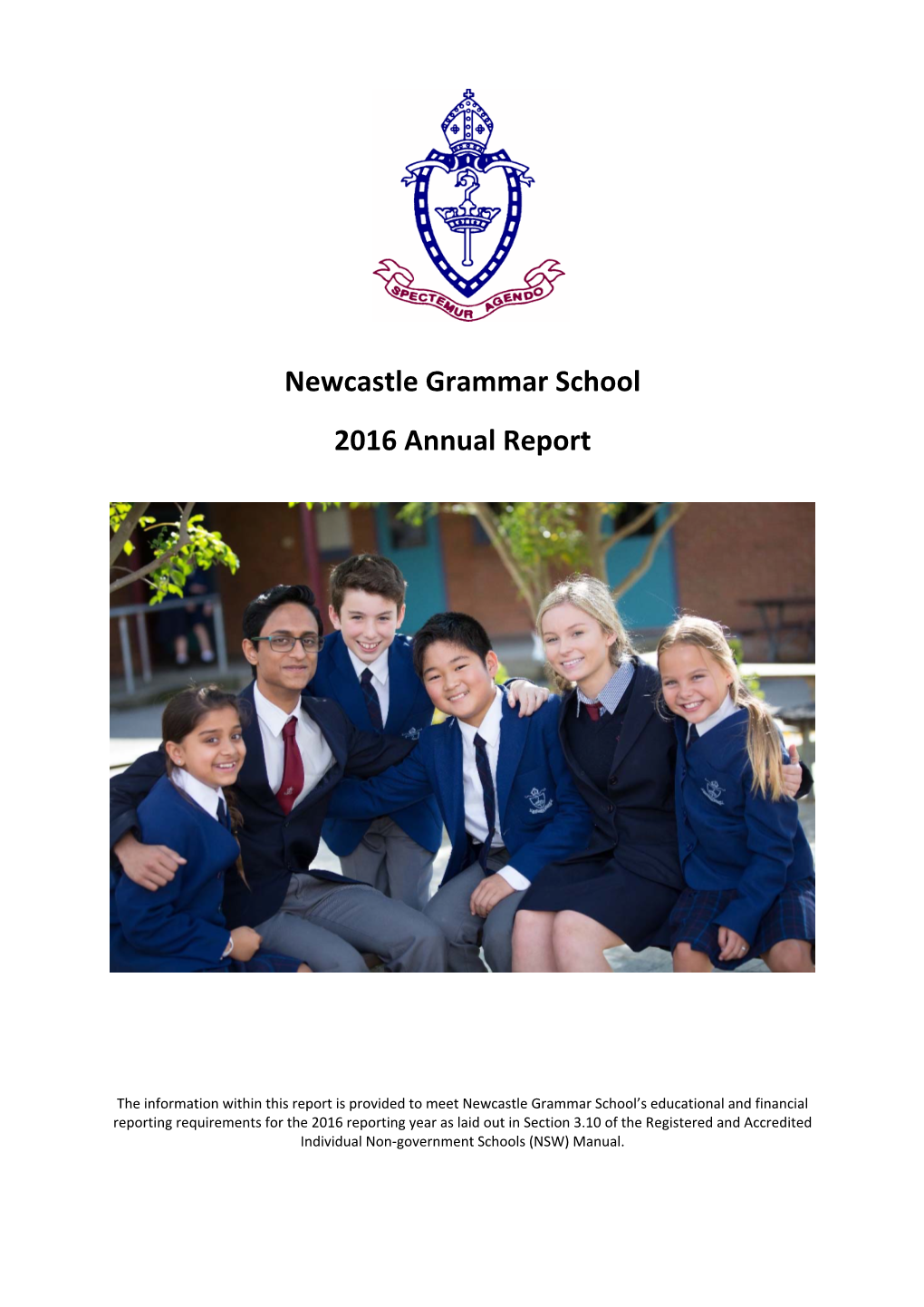 Newcastle Grammar School 2016 Annual Report