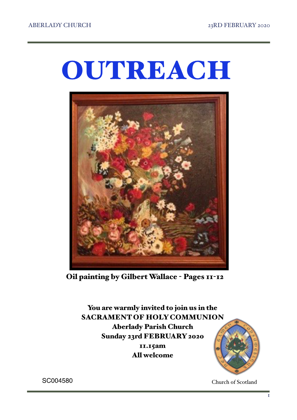 OUTREACH Feb 2020