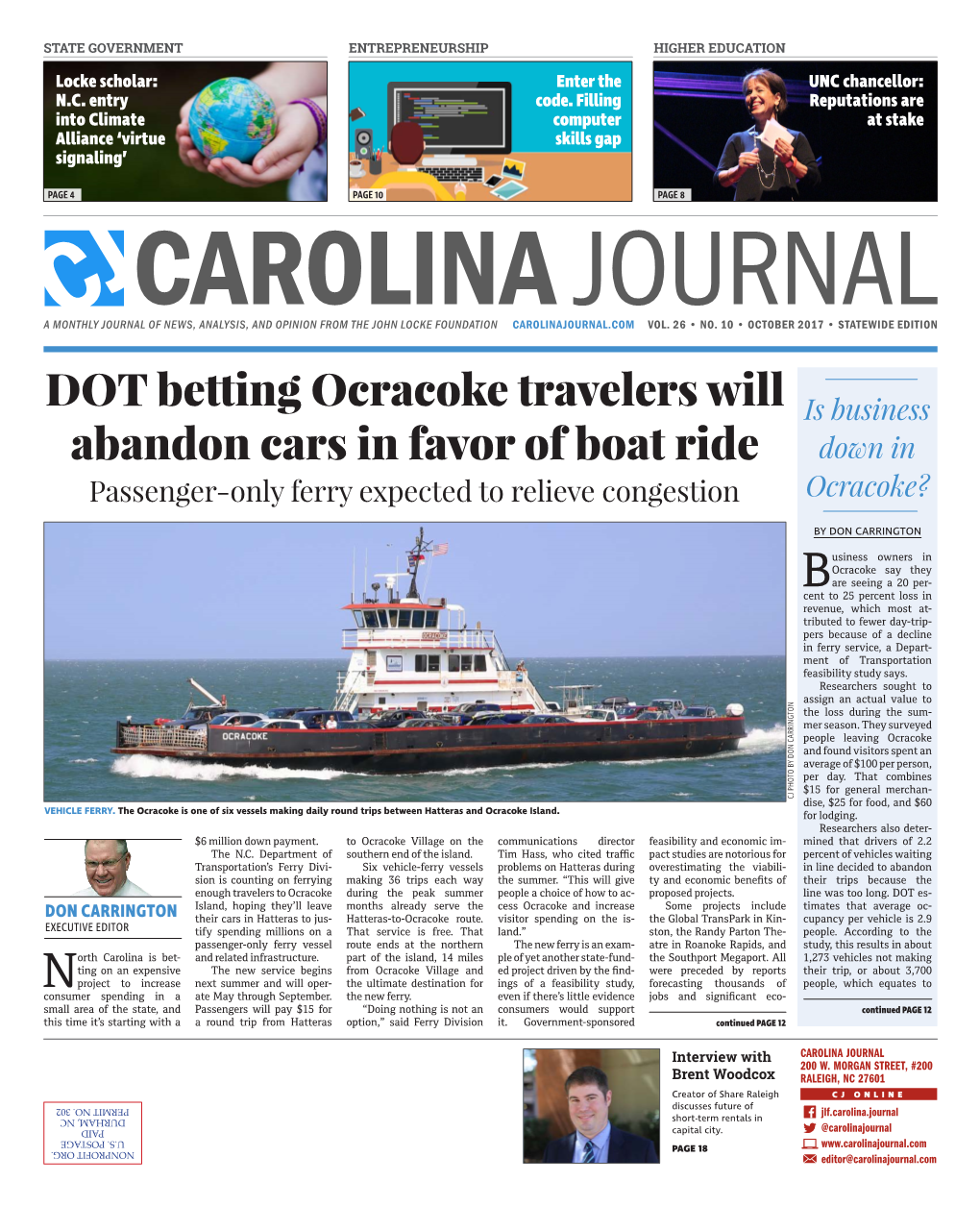 Carolina Journal 200 W