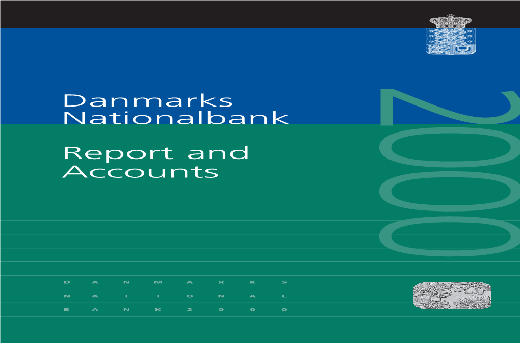 Danmarks Nationalbank Report and Accounts 2000