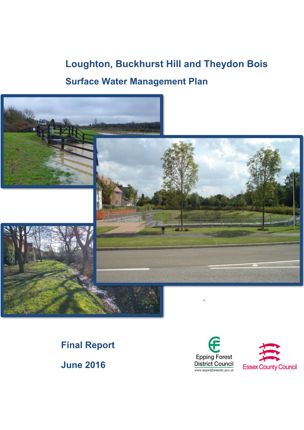 Loughton, Buckhurst Hill and Theydon Bois Surface Water Management Plan