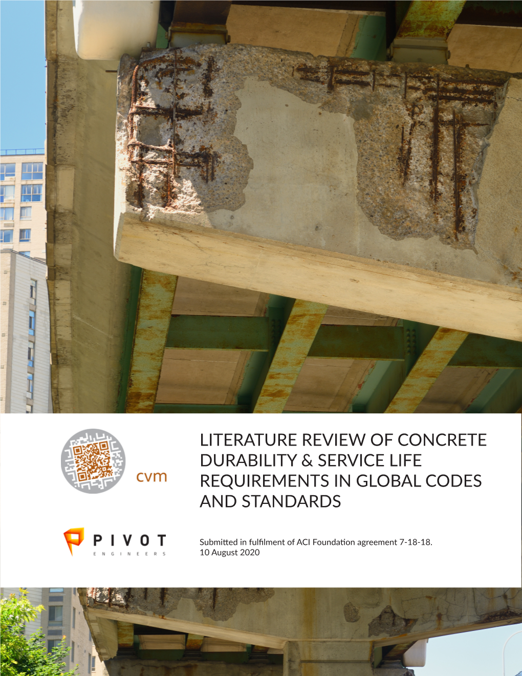 Literature Review of Concrete Durability & Service Life Requirements in Global