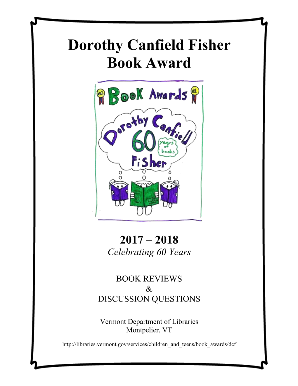 Dorothy Canfield Fisher Book Award