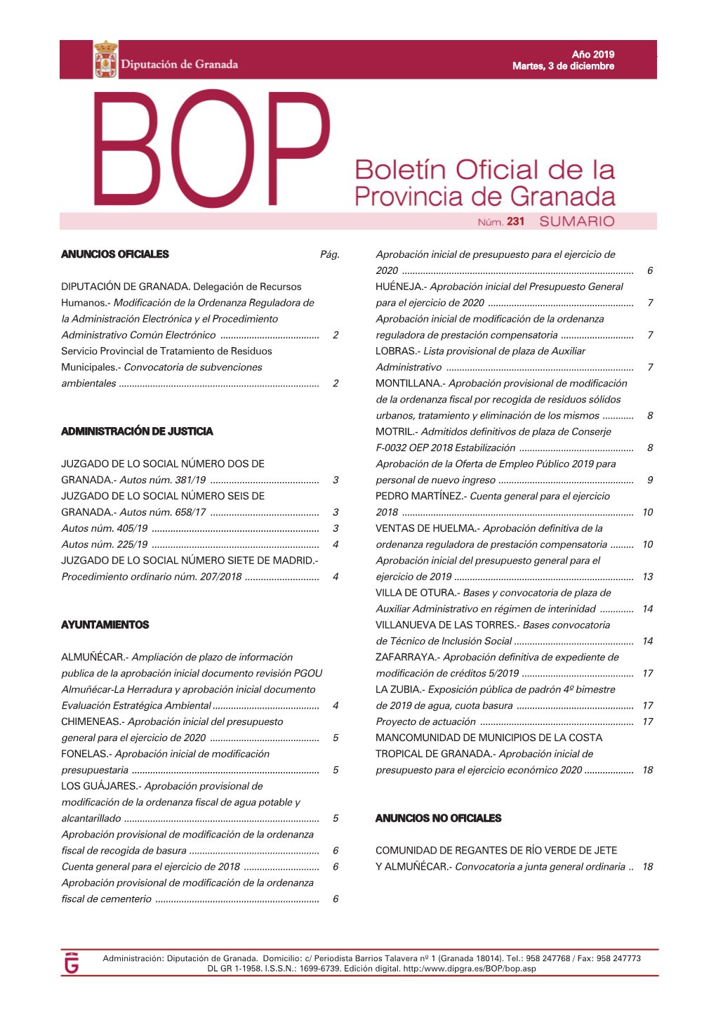 BOP 129, Miércoles 10 De Julio De 2019