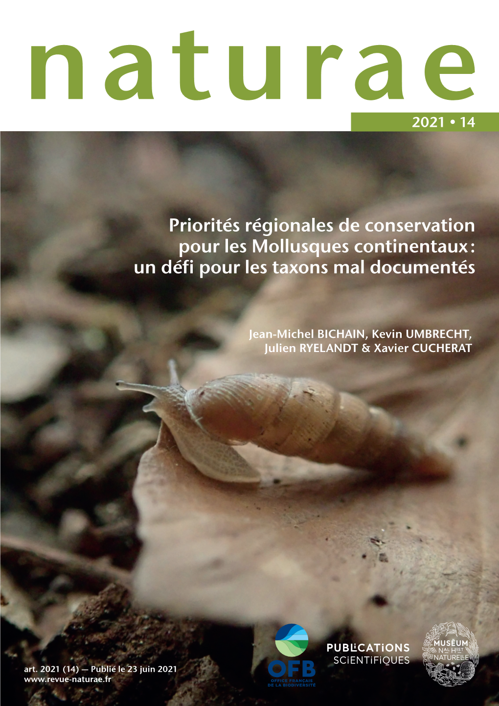 Priorités Régionales De Conservation Pour Les Mollusques Continentaux : Un Défi Pour Les Taxons Mal Documentés