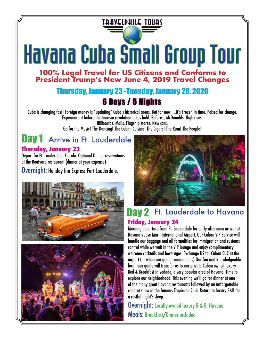 Havana Cuba Small Group Tour