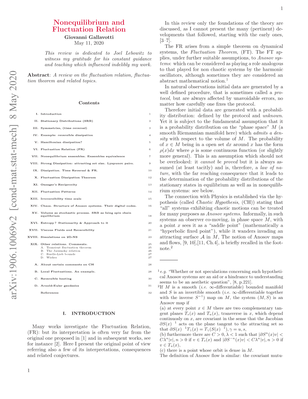 Arxiv:1906.10069V2 [Cond-Mat.Stat-Mech] 8 May 2020 Intermadrltdtopics