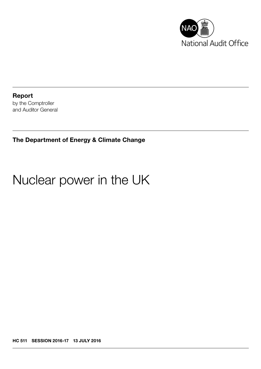 Nuclear Power in the UK