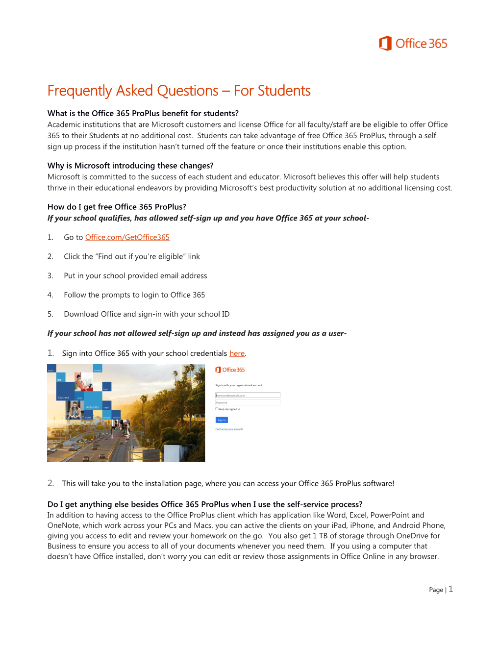 What Is the Office 365 Proplus Benefit for Students?