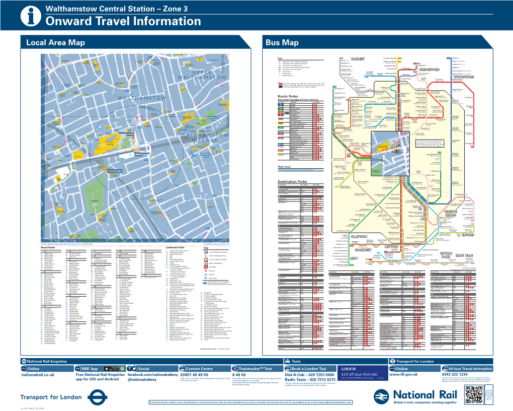 Buses Including 24-Hour Services Crooked Billet (North Arm) Woodford HATHERLEY ROAD Cogan Avenue/Folly Lane 102 17