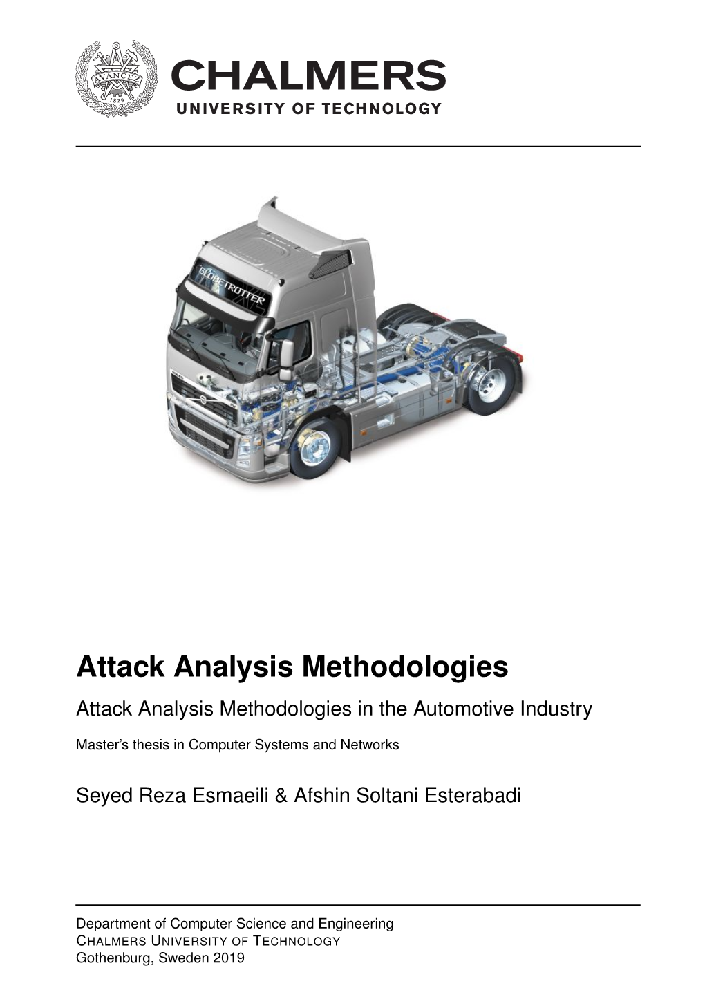 Attack Analysis Methodologies Attack Analysis Methodologies in the Automotive Industry