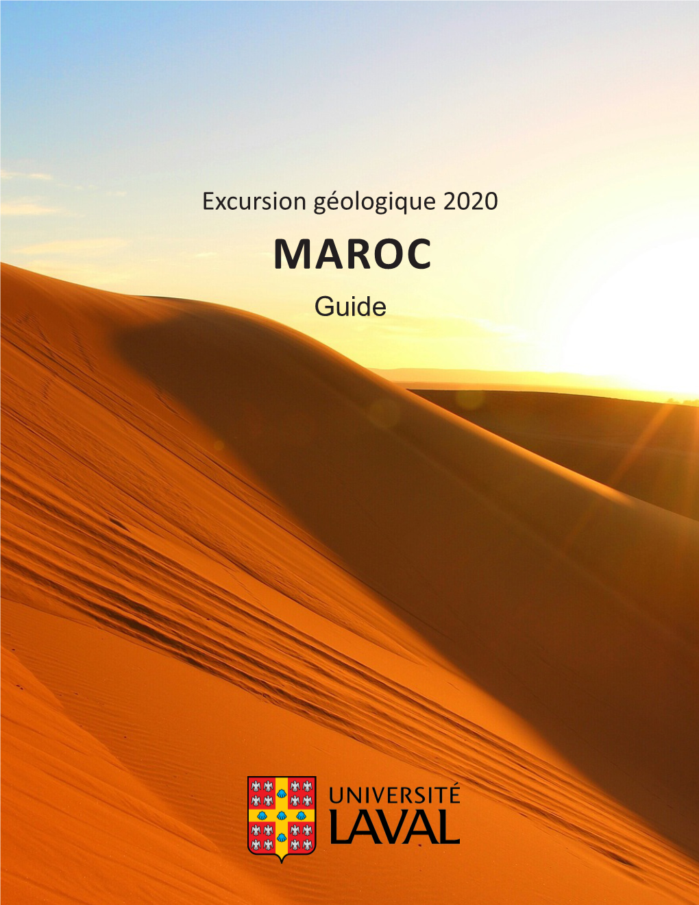 Excursion Géologique 2020 Guide