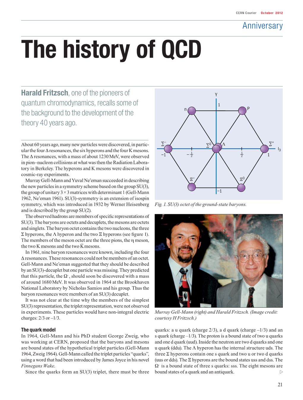 The History of QCD