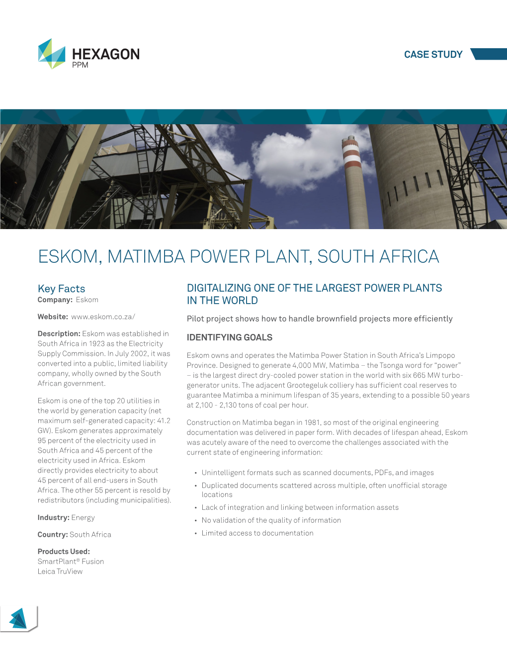 Eskom, Matimba Power Plant, South Africa