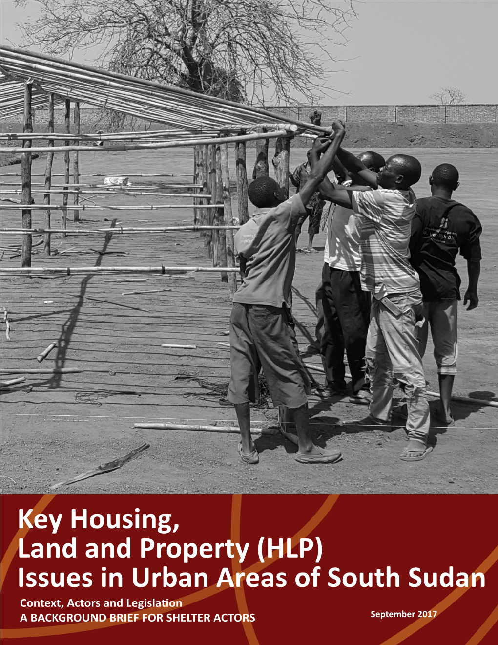 Key Housing, Land and Property (HLP) Issues in Urban Areas Of