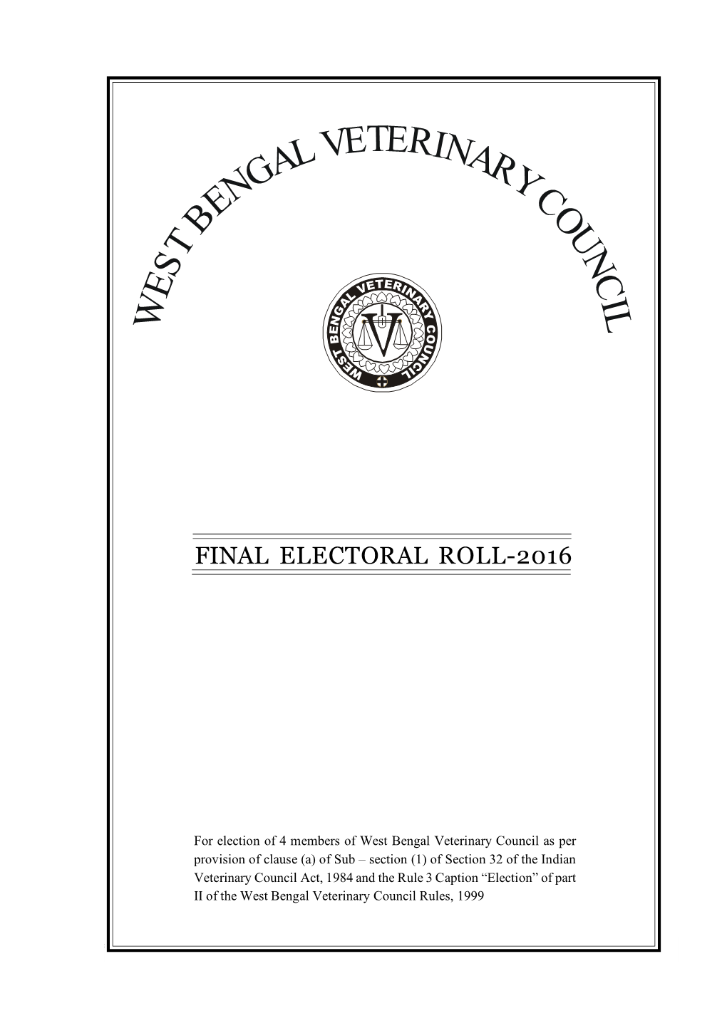 Final Electoral Roll-2016