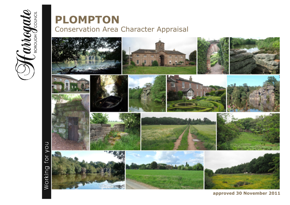 PLOMPTON Conservation Area Character Appraisal