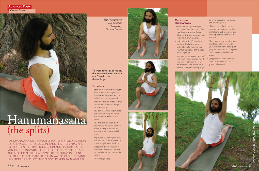 Yoga Magazine – the Splits