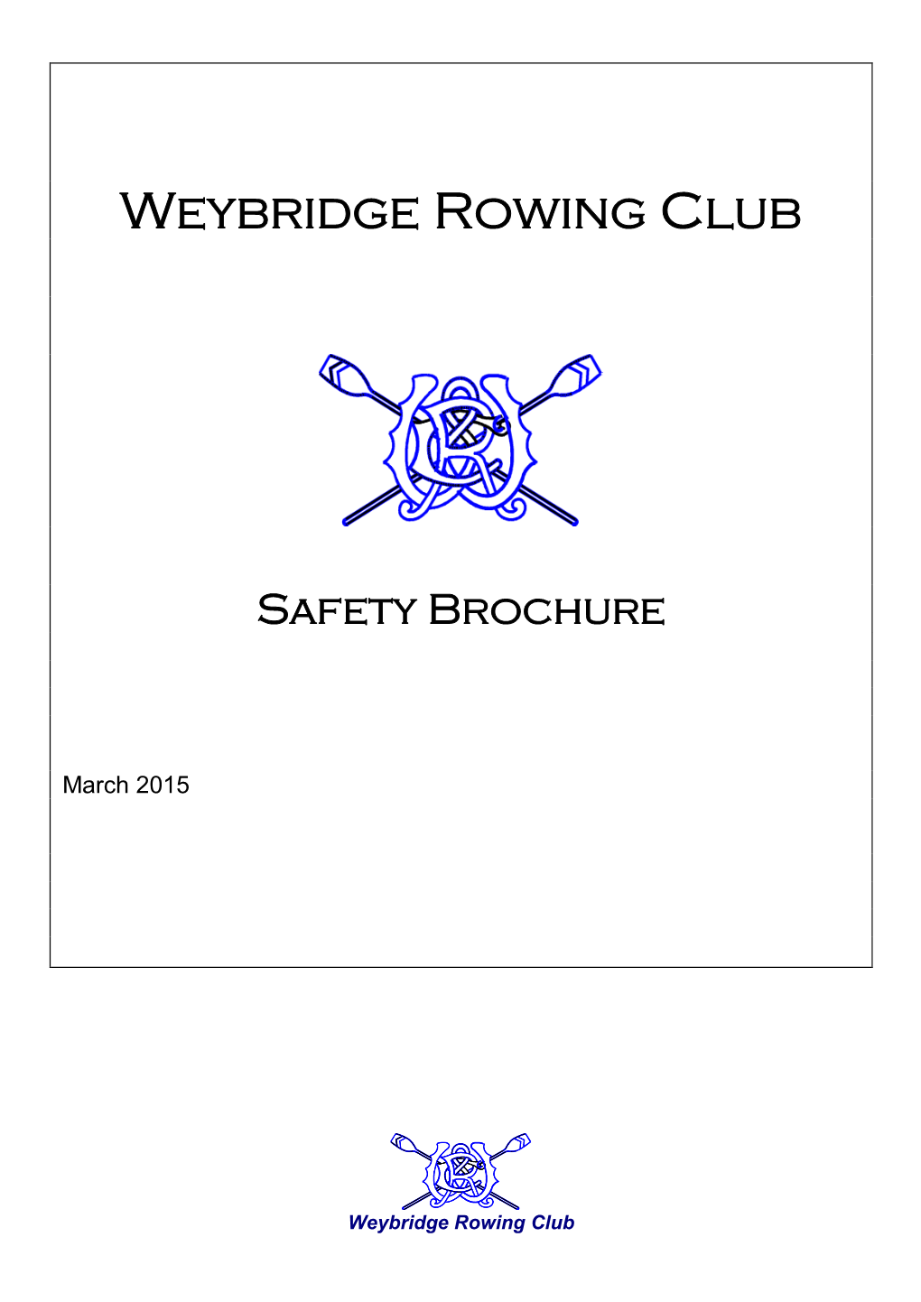 Weybridge Rowing Club