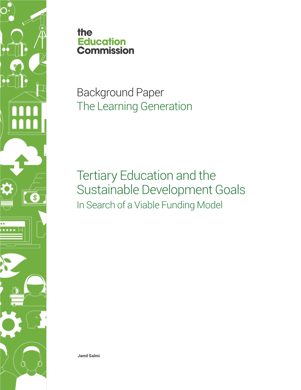 Tertiary Education and the Sustainable Development Goals in Search of a Viable Funding Model