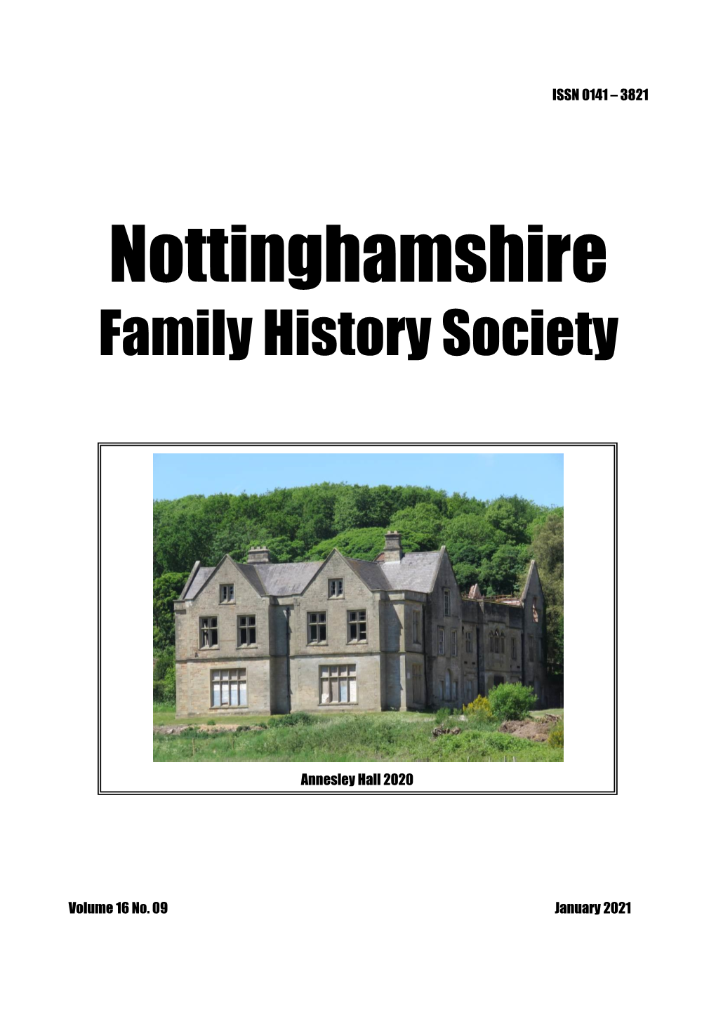 Nottinghamshire Family History Society