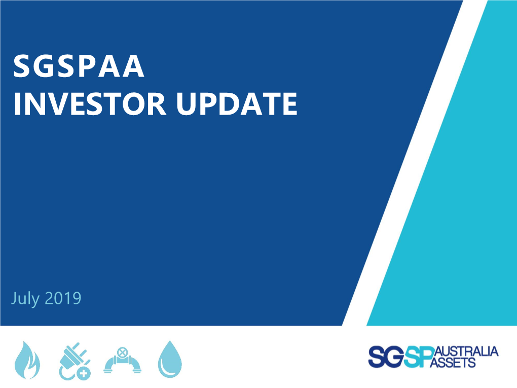 Sgspaa Investor Update